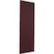 Ekena Millwork True Fit PVC Horizontal Slat Modern Style Fixed Mount Shutters, Wine Red, 18W x 56H, PR TFP001HZ18X056WR - alternate 2